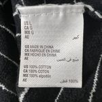 Karen Scott  Women's Cotton Black White Sweater Size Large Casual Business Photo 6