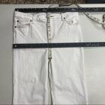 Matilda Jane  GOOD HART Windsor Straight Crop Size 10 White Jeans Inseam:26”‎ Photo 5