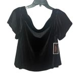 Juicy Couture NWT  Black Label
Track Velour Off-the-Shoulder Top  Size Medium Photo 6