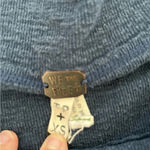 We The Free  Ladies Off Shoulder Navy Sweatshirt Size XS Photo 3