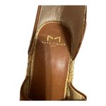 Marc Fisher LTD Womens Mladalyn Slingback Buckle Espadrille Heels Brown Size 7.5 Photo 4