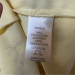 Max Studio New  Maxi Dress V-Neck Floral Yellow Ruffle Trim Med Cottage Core Photo 6