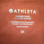 Athleta  Rainier High Rise Legging Women's 3X Brown Active Workout Athletic Plus Photo 14