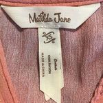 Matilda Jane  XS dress let’s go out pink floral v neck pockets not lined longslv Photo 7