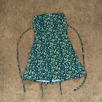 Zaful Green Sequin Strapless Sundress Photo 0