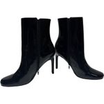 Anne Michelle 4 Inch Stiletto Ankle Boots Black Patent 7.5 Photo 4