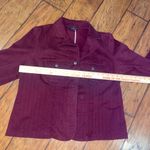 Venezia Deep burgundy Jacket EUC woman’s size 14/16 Red Photo 5