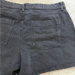 ZARA Black Denim Wrap Skirt Photo 15