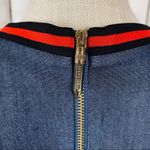 Ted Baker Meggi Blue Jean Frilled Hem Short Sleeve Dress Photo 6