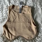 ZARA Rhinestone Crop Top Photo 1