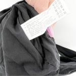 ZARA NWT Cut Out Gathered Mini Skirt S Black Photo 5