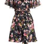 Tanya Taylor NWT $495 Mara Floral Print Flutter Sleeve Mini Dress Size 10 Photo 3