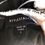 Stylestalker  Halter Floral Mesh Bodysuit Photo 8