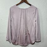 Velvet Graham & Spencer Satin Top XS Modal Rose Minimalist Luxury USA Valentine Pink Photo 6