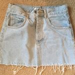 Forever 21 Light Denim Skirt Photo 0