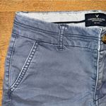 American Eagle Stretch Midi Khaki Shorts Photo 1