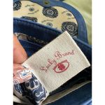 Lucky Brand Blue Leather Tassel Saddle Bag Magnetic Snap Adjustable Crossbody Photo 7