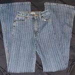 Striped Wrangler Flare Jeans Multi Size 24 Photo 0