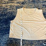 Lululemon Tan Burnout Crop Tank Photo 5
