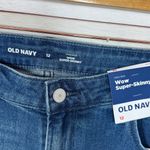Old Navy Wow Super Skinny High Rise Ankle Jeans Blue Size 12 Photo 8