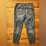 Maurice's  Plus Size High Rise Ripped Skinny Frayed Hem Jeans Photo 10