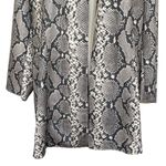 Premise  Faux Suede Leather Python Snake Print Jacket Coat Women’s Size 1X Photo 2