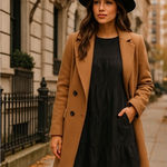 Tuckernuck Pomander Place “Quinn” Black Puff Sleeve Tiered Mini Dress | Size S Photo 0