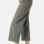 Gloria Vanderbilt Women's Wide Leg Cropped Green Pants NWOT Photo 4