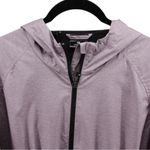 32 Degrees Heat NEW 32‎ Degrees Heathered Lavender Women's Gray Hooded Rain Jacket Size L Photo 2