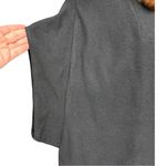 Vintage 1950s 1960s Lilli Diamond Black Wool Swing Coat Real Mink Fur Collar Size L Photo 6