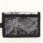 PINK - Victoria's Secret Victoria’s Secret Pink Grey ID Case Badge Holder Wallet Python School Campus Photo 2