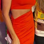 Amazon Red cut out dress Photo 1