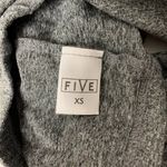 FIVE XS Gray Racerback Crop Tank Activewear Gym Yoga Fitness Top Photo 4