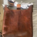 Frye Leather Melissa Magazine Crossbody in Congac Photo 1