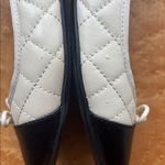 Lands' End  black and cream ballet flats size 10 Photo 4