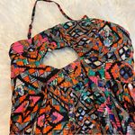 Material Girl Colorful Mini Dress Side Cut Outs Juniors Size Small Geometric Photo 6