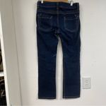 Authentic Denim Dark Wash Straight Leg Jeans Womens 10P Blue Denim Fall Casual Photo 6