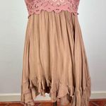 Free People Adella Slip Dress in Rose Photo 4