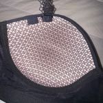 Daisy Fuentes  Midnight Black Lace Accent Bra Photo 5