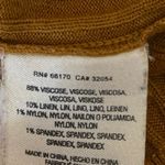 Anthropologie Meadow Rue Gold Ribbed Knit Sleeveless Deep V Neck Tank Top Size M Photo 3