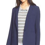 Joie Navy Blue Blazer Photo 0