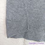 Madewell NEW Plus Asherton Waffle Henley Sweater in gray, 2X Photo 6
