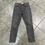 AGOLDE Nico High Rise Button Fly Slim Jean In Virtue Sz 26 Classic City Casual Photo 5