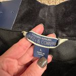 Khakis & Company Knit Corduroy Leggings Black Size L Photo 2