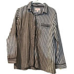PINK - Victoria's Secret Victoria's Secret Striped Button Down Pajama Top Size Large Photo 0