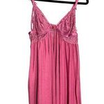 Women’s Babydoll Lace Front Clasp Mauve Lingerie Size Large Intimates Sexy Pink Photo 0