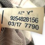 American Eagle  | Small | Oversized Soft Lavender Plaid Long-Sleeve Flannel Shirt Photo 5