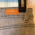 Rebecca Taylor  Gray Animal Print Stretchy Jeggings Size 4 Photo 6