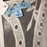 She & Sky  size medium lace romantic romper Photo 3