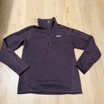 Patagonia  Women's Better Sweater® 1/4 Zip Plum  Fleece size Medium Photo 2